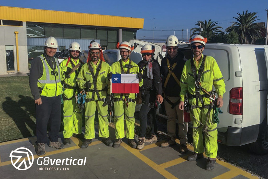 Consolidación como instaladores de líneas de vida 3M en Chile